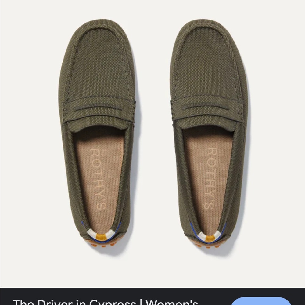 Rothys “the driver “ loafer size 9